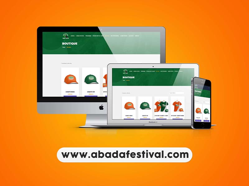 Emonon : Site web Abada Festival